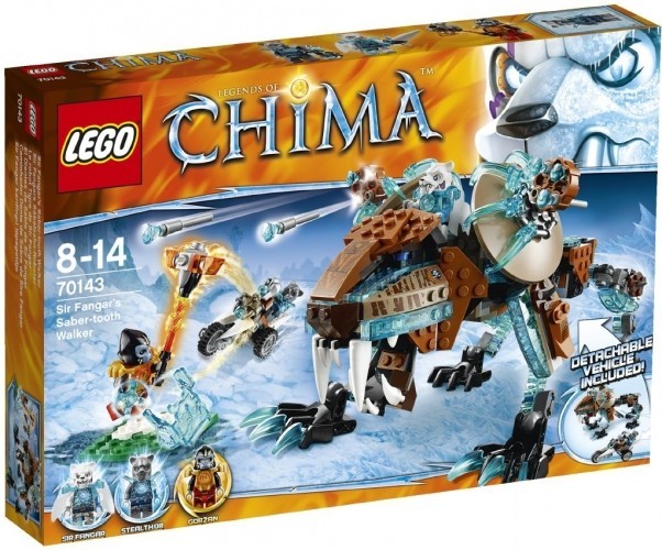 LEGO Chima 70143 Šavlozubý robot sira Fangara