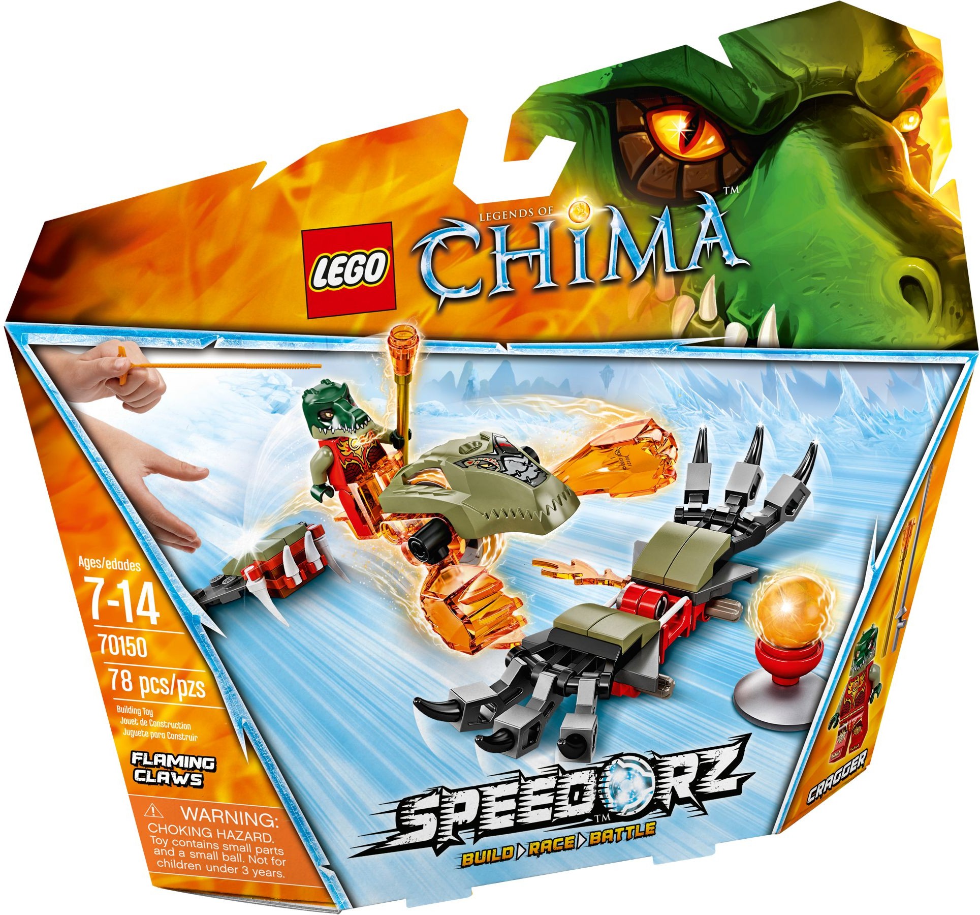 LEGO Chima 70150 Ohnivé drápy