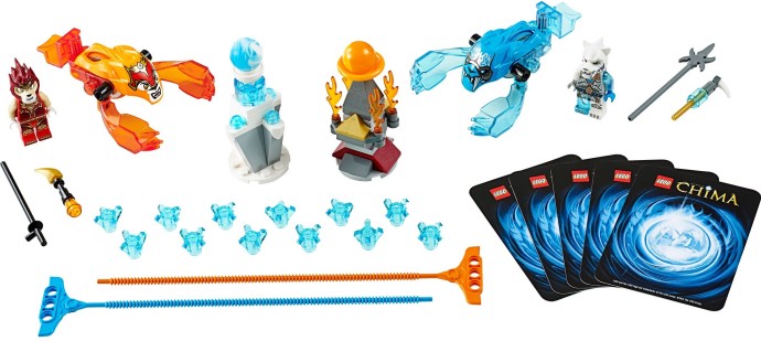 LEGO Chima 70156 Oheň versus led