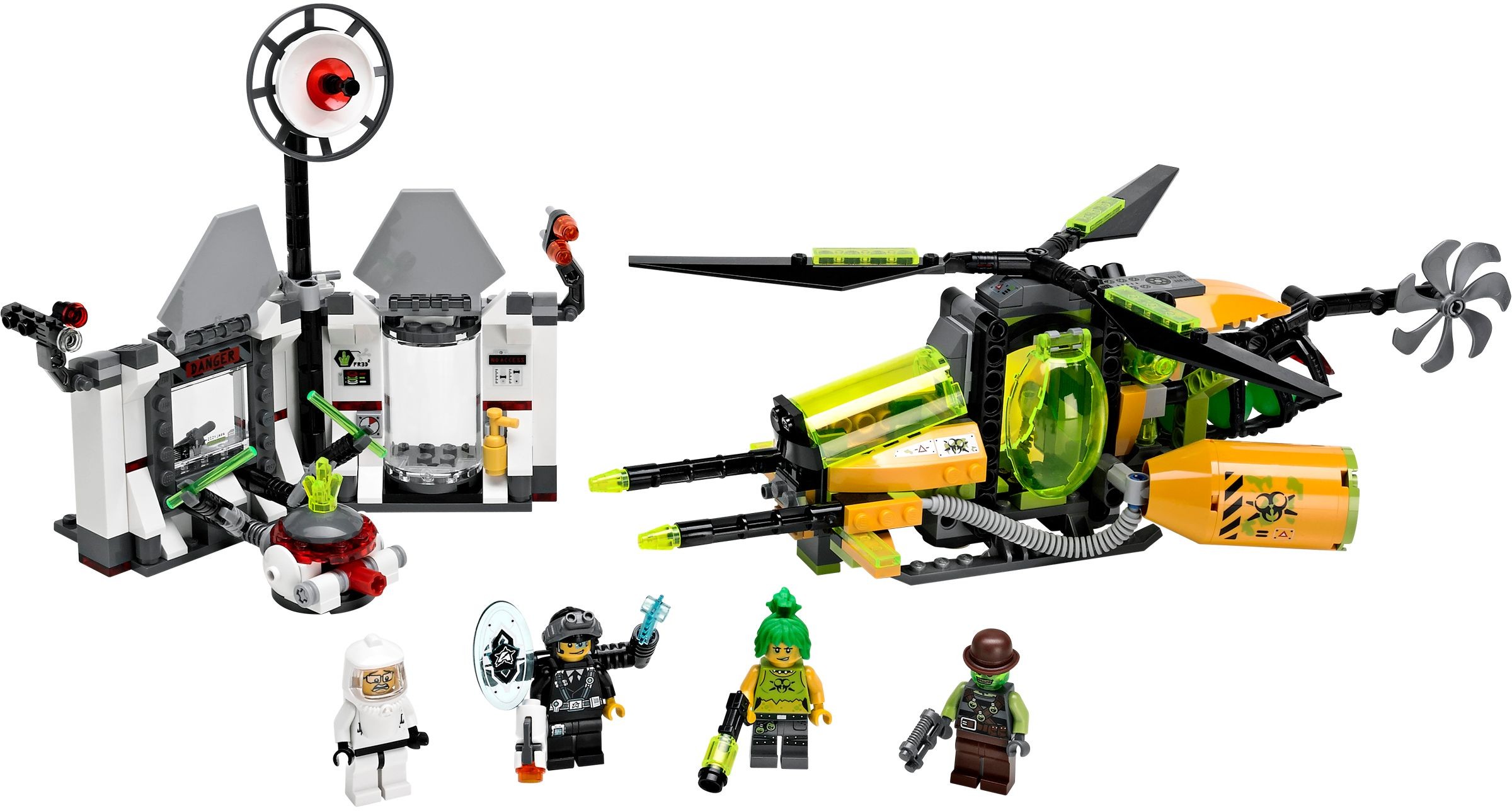 LEGO Agents 70163 Toxikitovo toxické rozpuštění