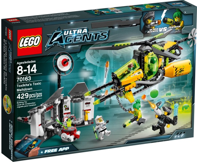 LEGO Agents 70163 Toxikitovo toxické rozpuštění