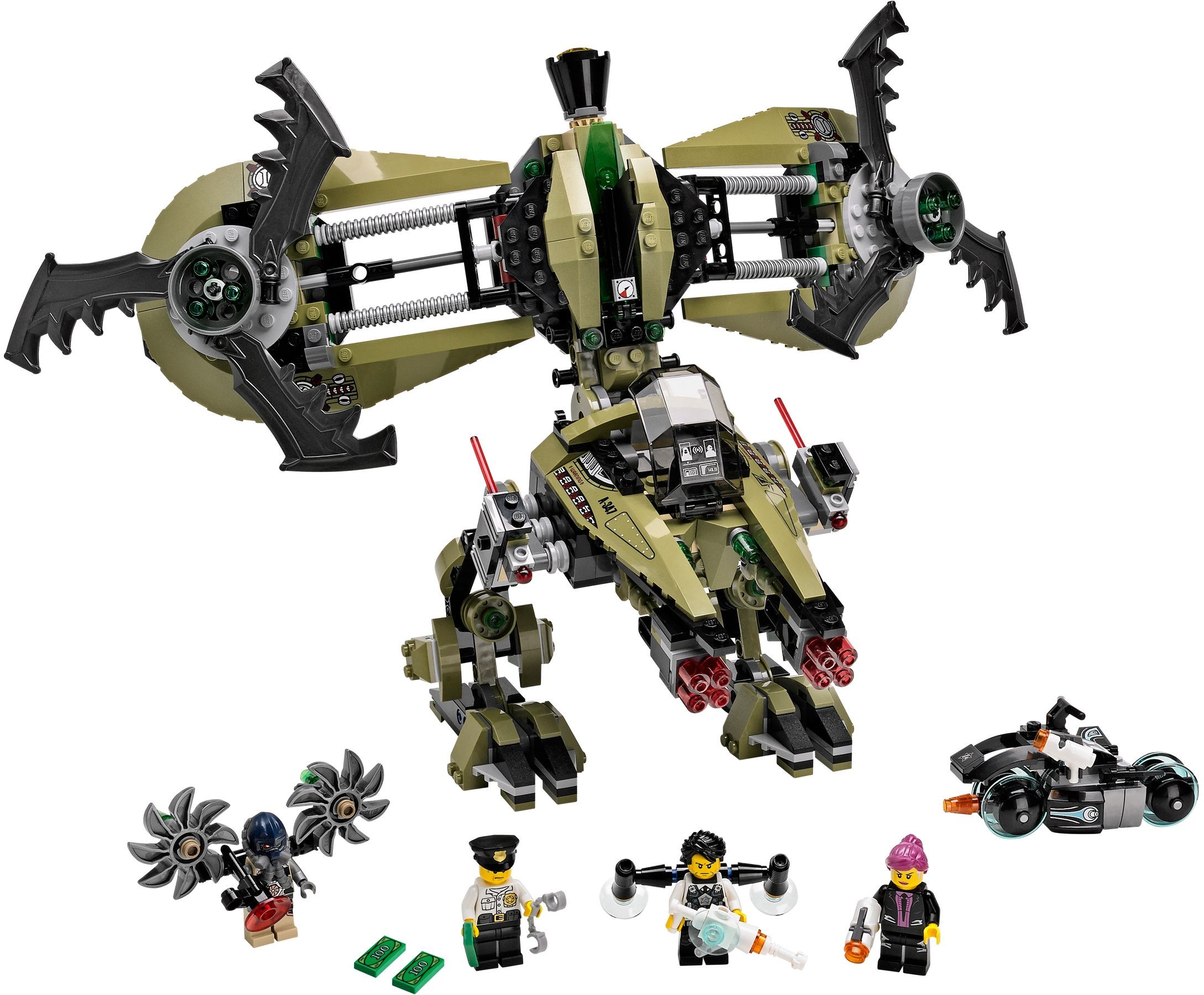 LEGO Agents 70164 Úder hurikánu