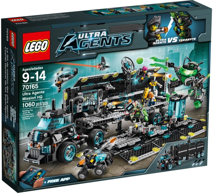 LEGO Agents 70165 Centrála ultra agentů misí