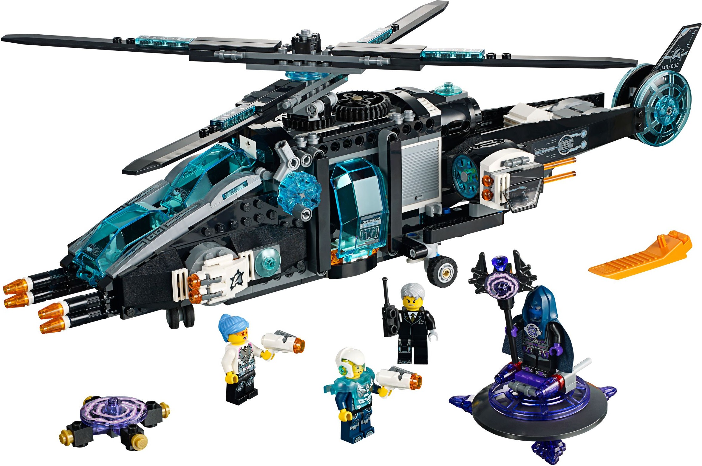 LEGO Agents 70170 UltraCopter vs. AntiMatter