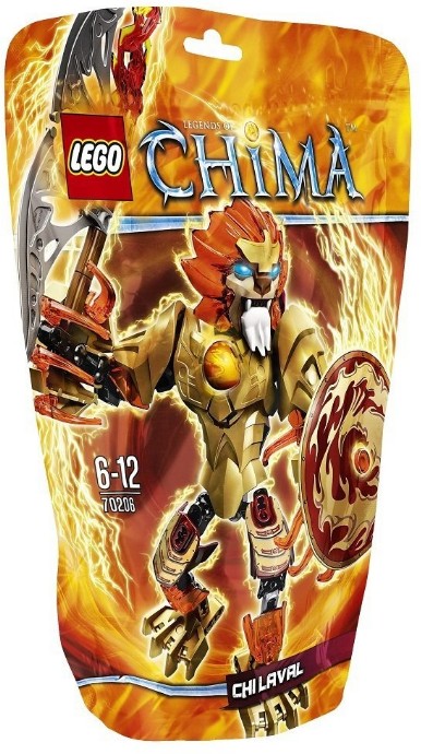 LEGO Chima 70206 CHI Laval - Oheň