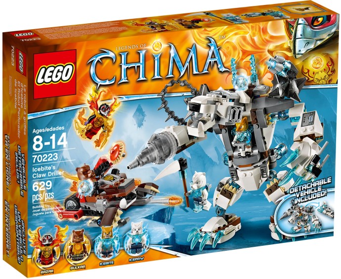 LEGO Chima 70223 Icebitův drapák