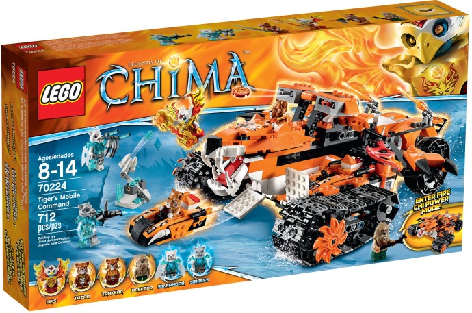LEGO Chima 70224 Mobilní velitelství tygrů
