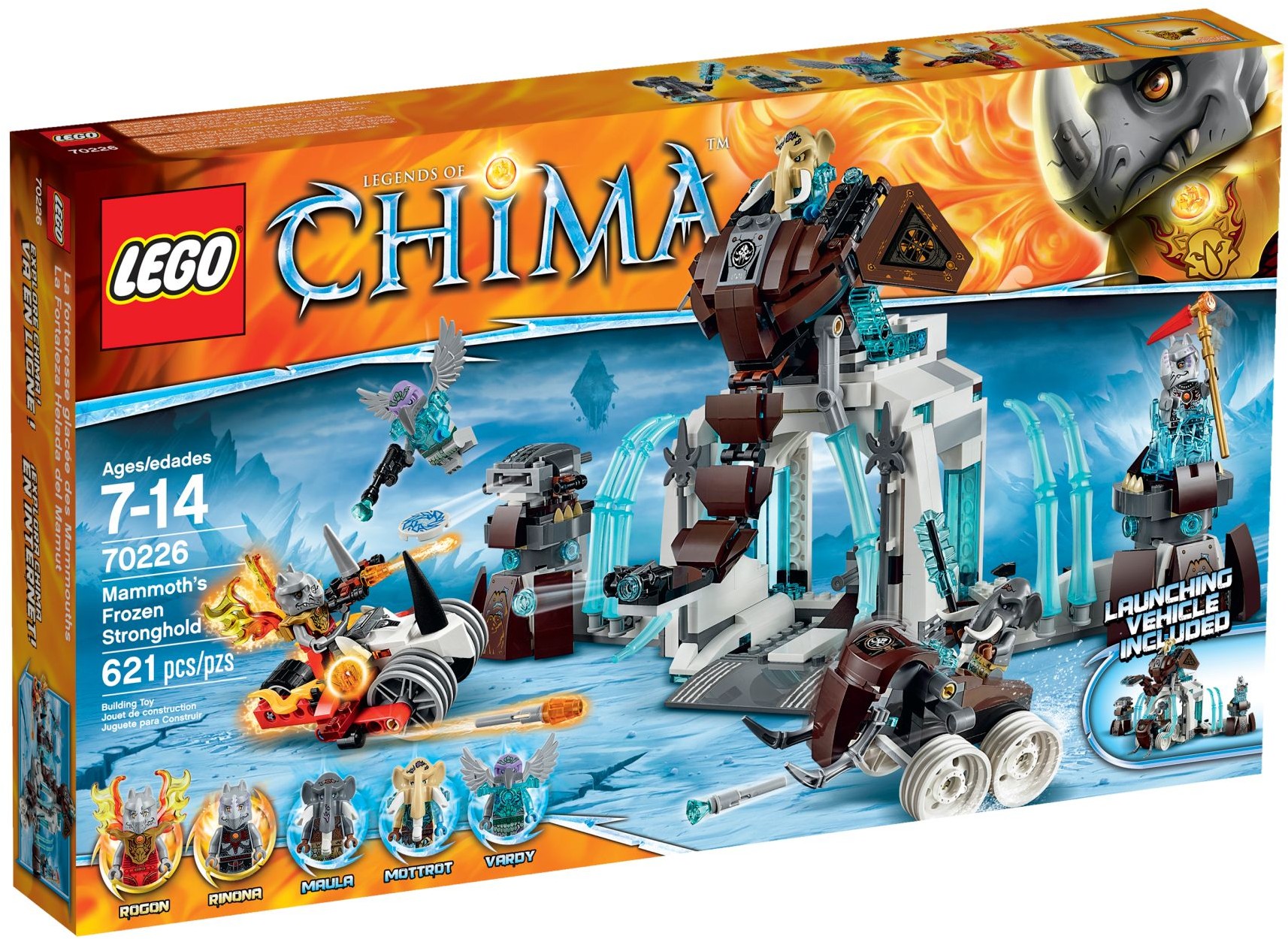 LEGO Chima 70226 Mamutí ledová pevnost