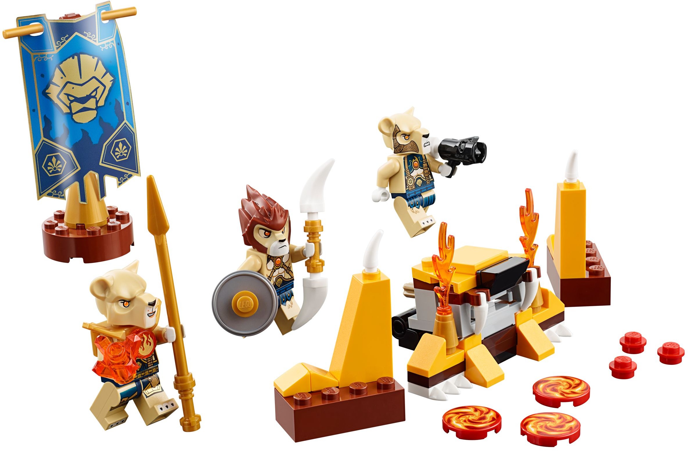 LEGO Chima 70229 Smečka kmene Lvů