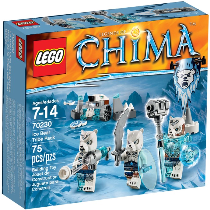 LEGO Chima 70230 Smečka kmene Ledních medvědů