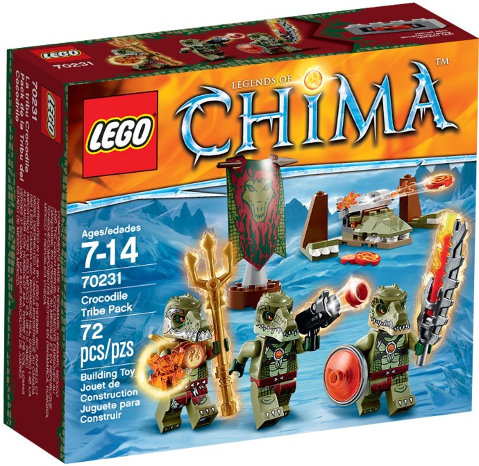 LEGO Chima 70231 Smečka kmene Krokodýlů