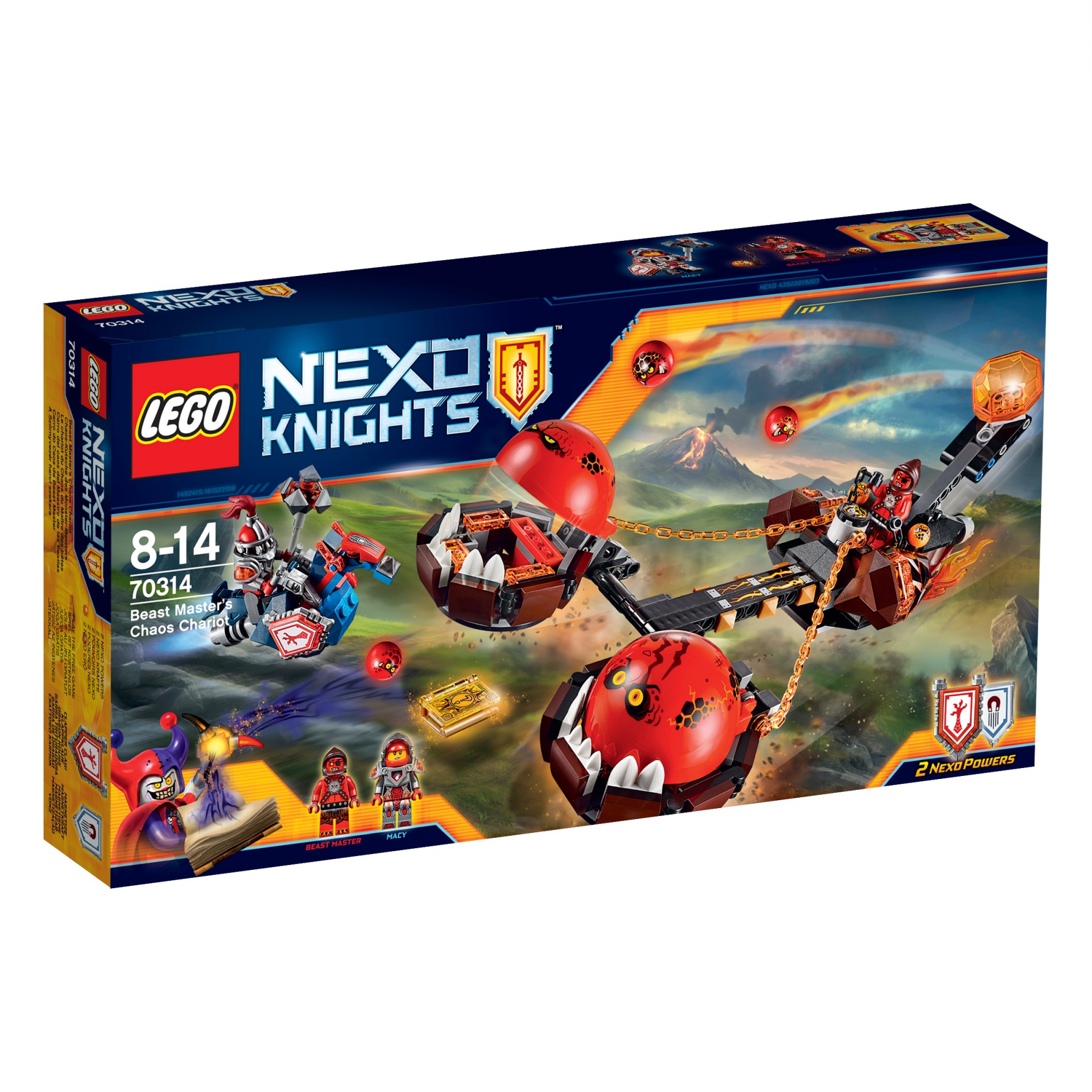 LEGO Nexo Knights 70314 Krotitelův vůz chaosu