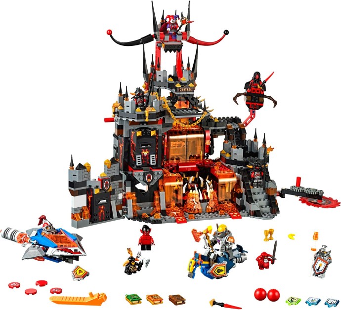 LEGO Nexo Knights 70323 Jestrovo sopečné doupě