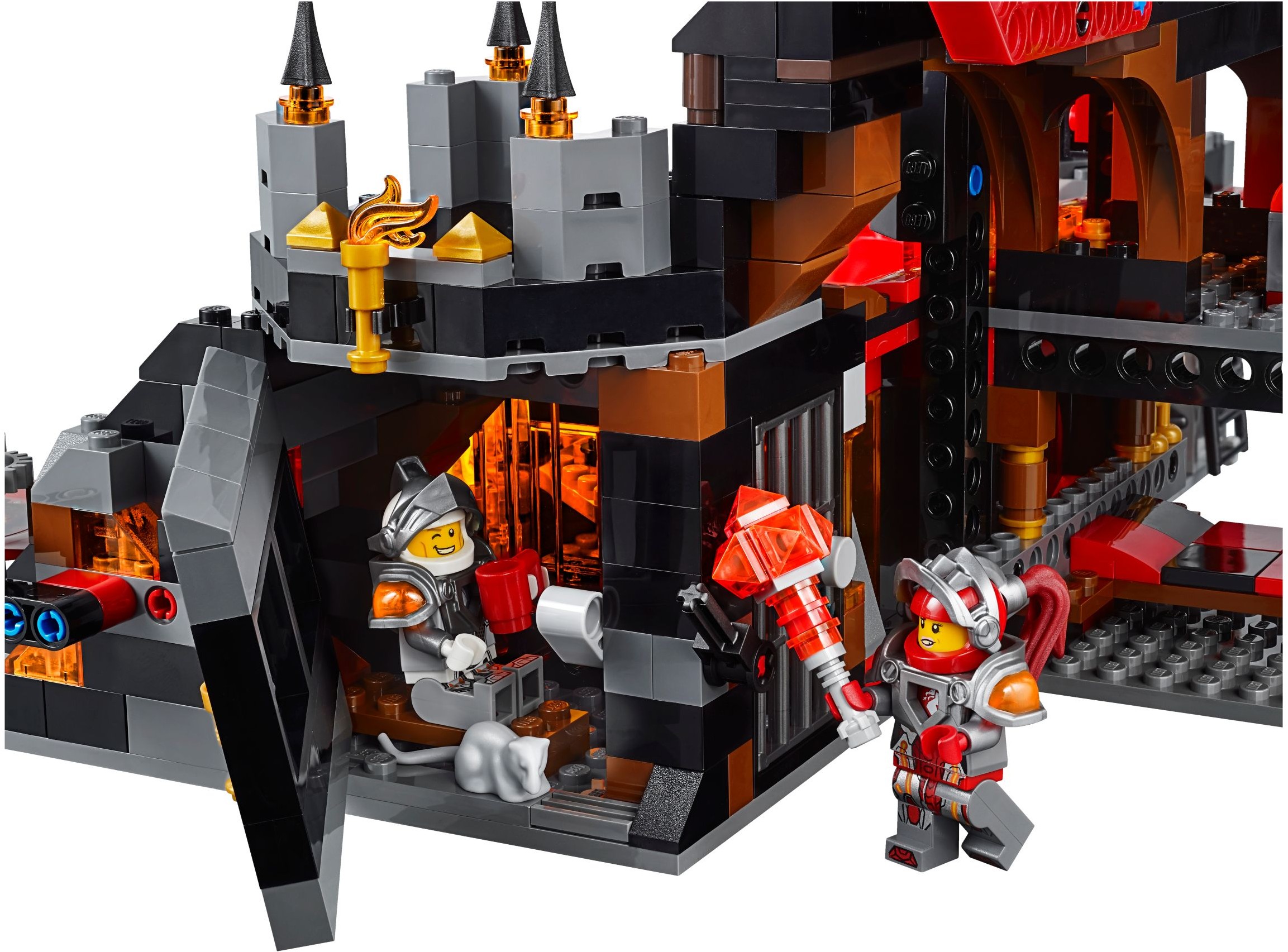 LEGO Nexo Knights 70323 Jestrovo sopečné doupě