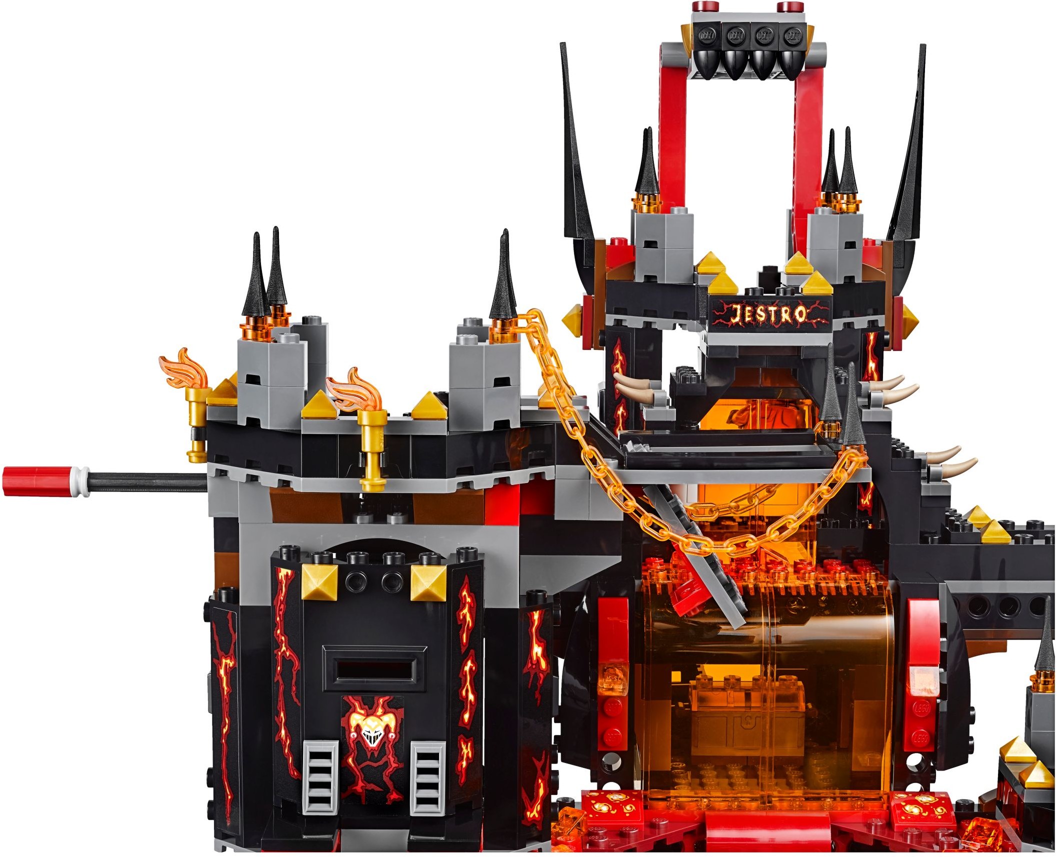 LEGO Nexo Knights 70323 Jestrovo sopečné doupě