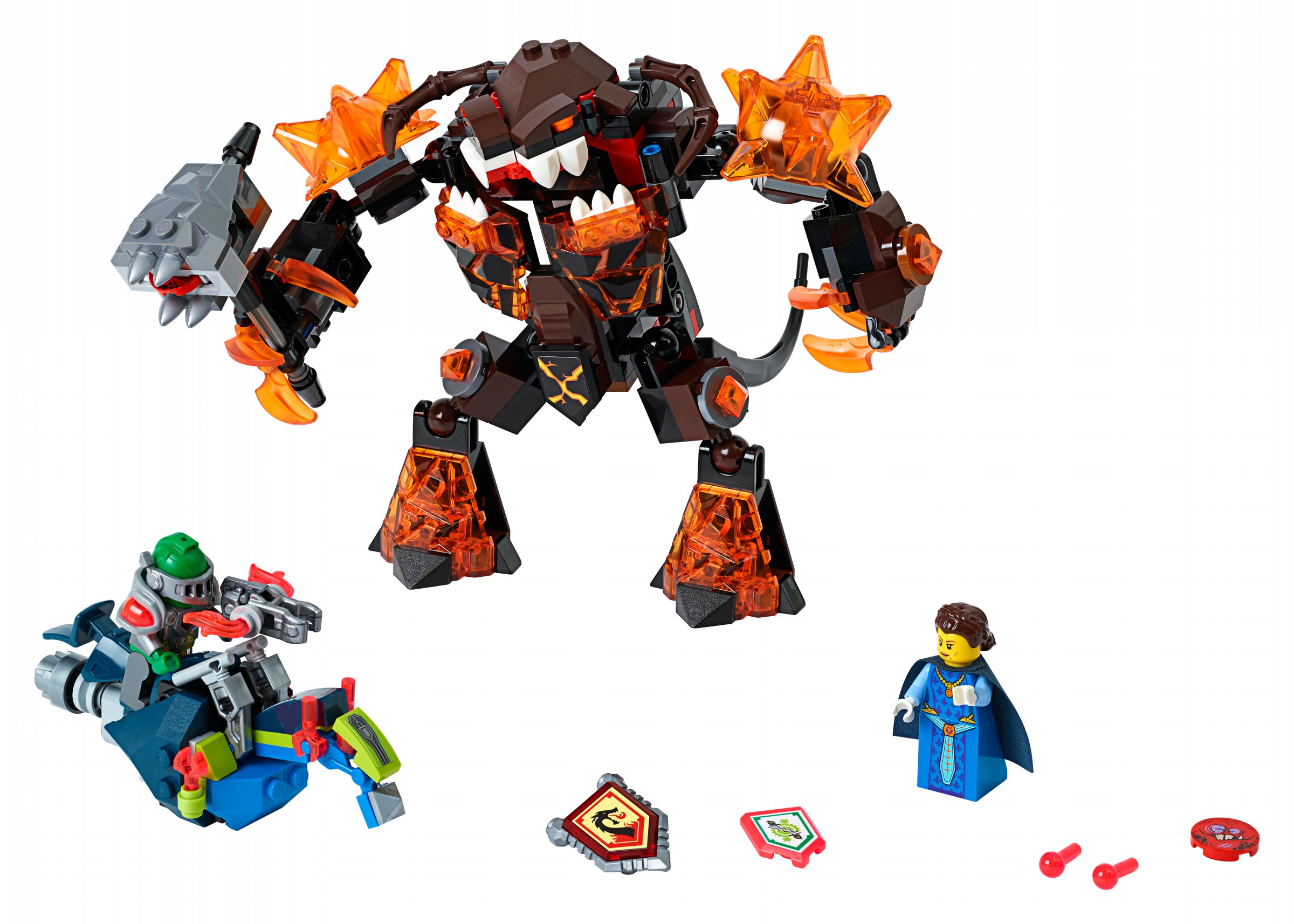 LEGO Nexo Knights 70325 Infernox captures the Queen