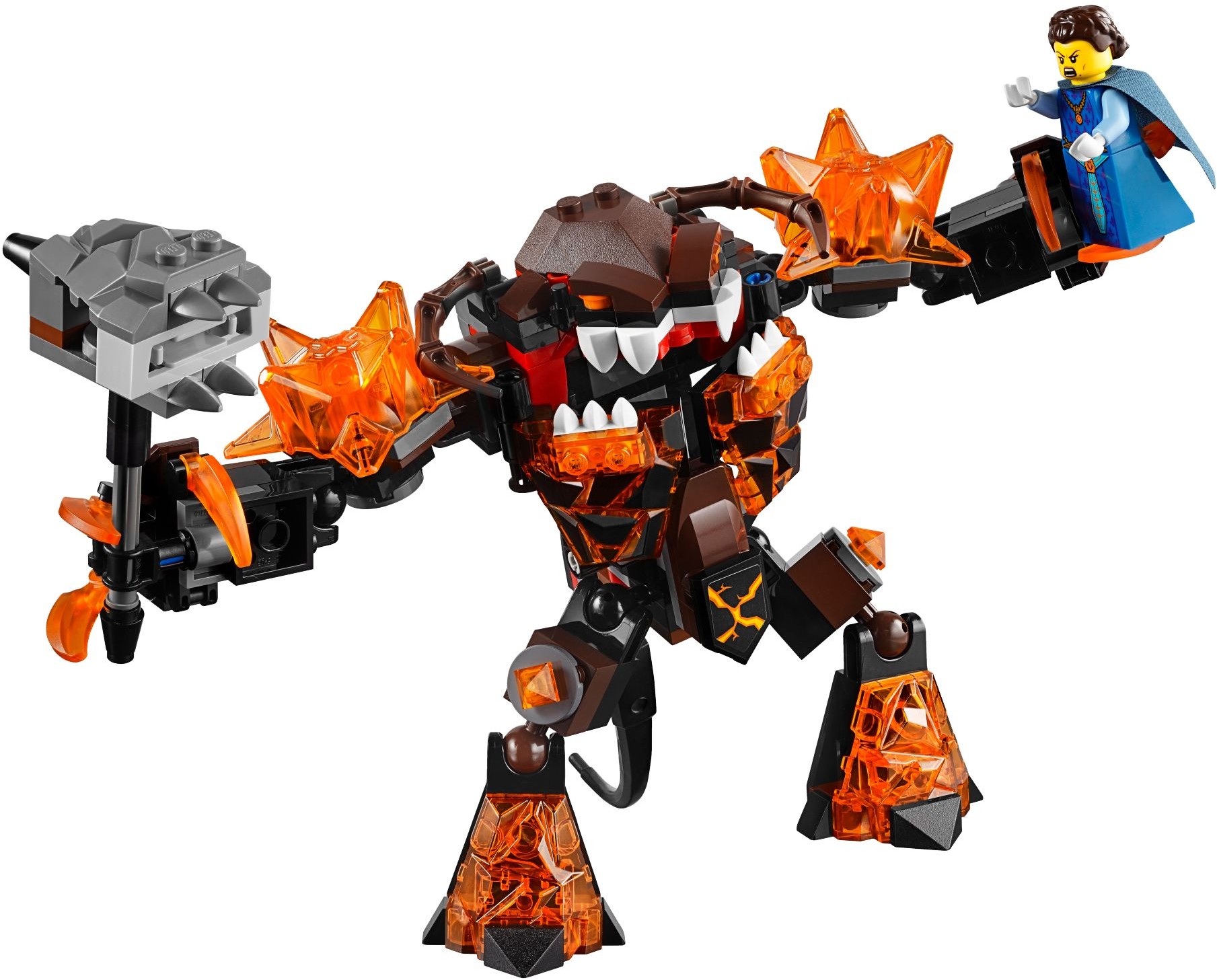 LEGO Nexo Knights 70325 Infernox captures the Queen
