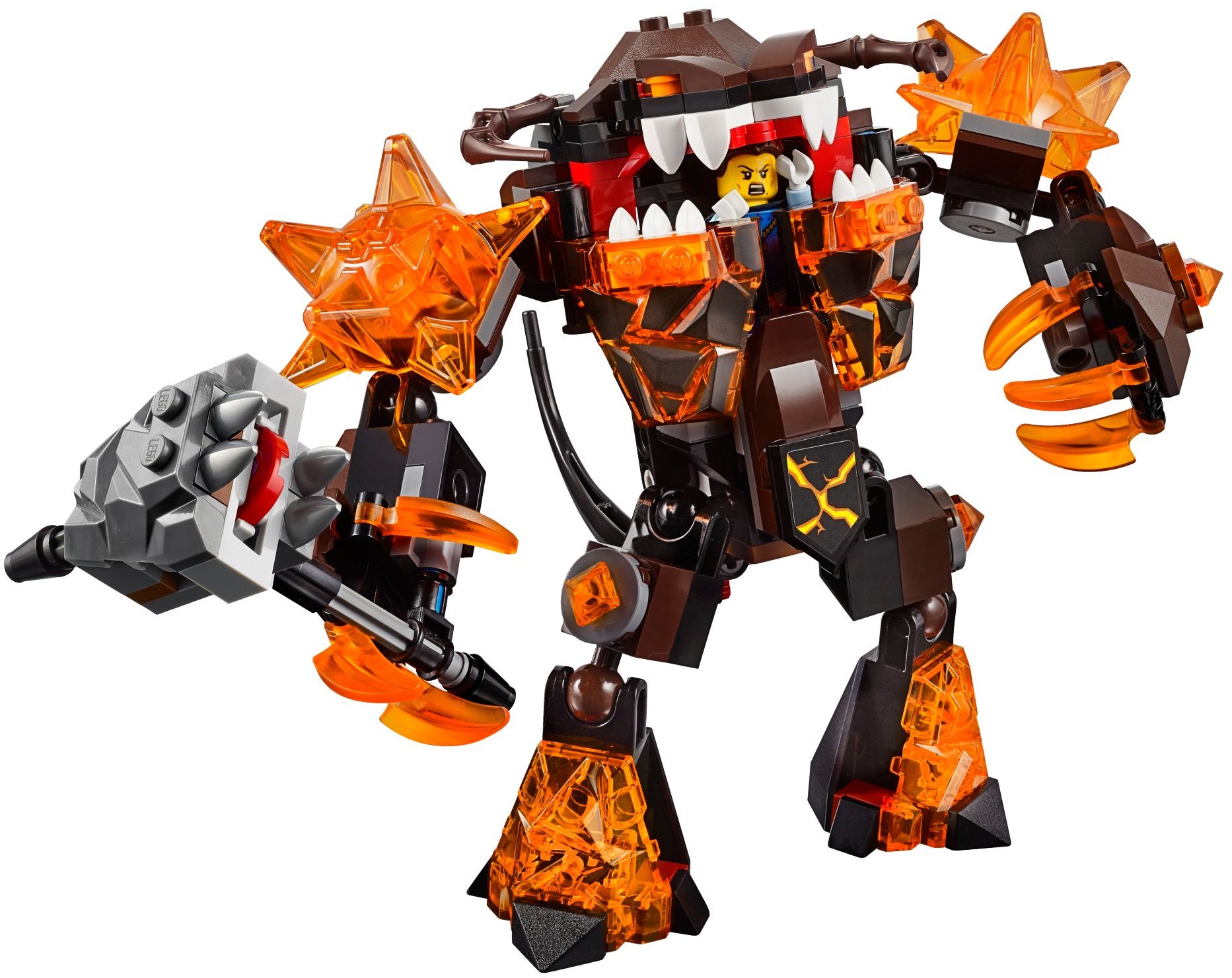LEGO Nexo Knights 70325 Infernox captures the Queen