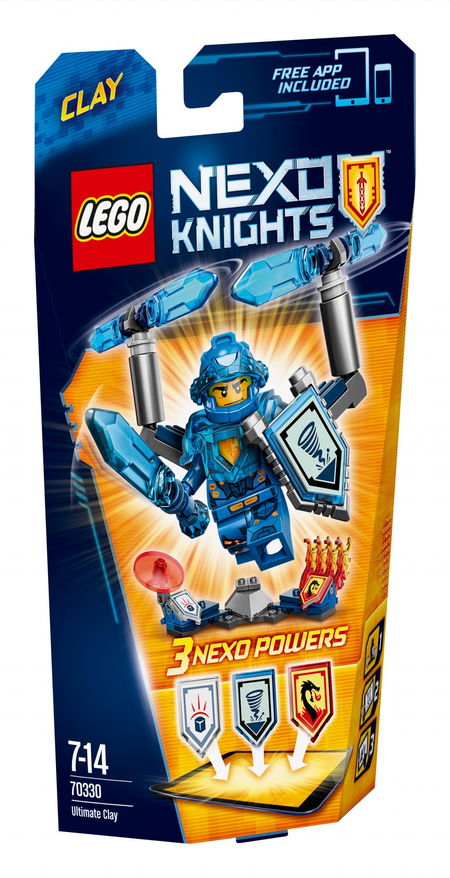LEGO Nexo Knights 70330 Úžasný Clay