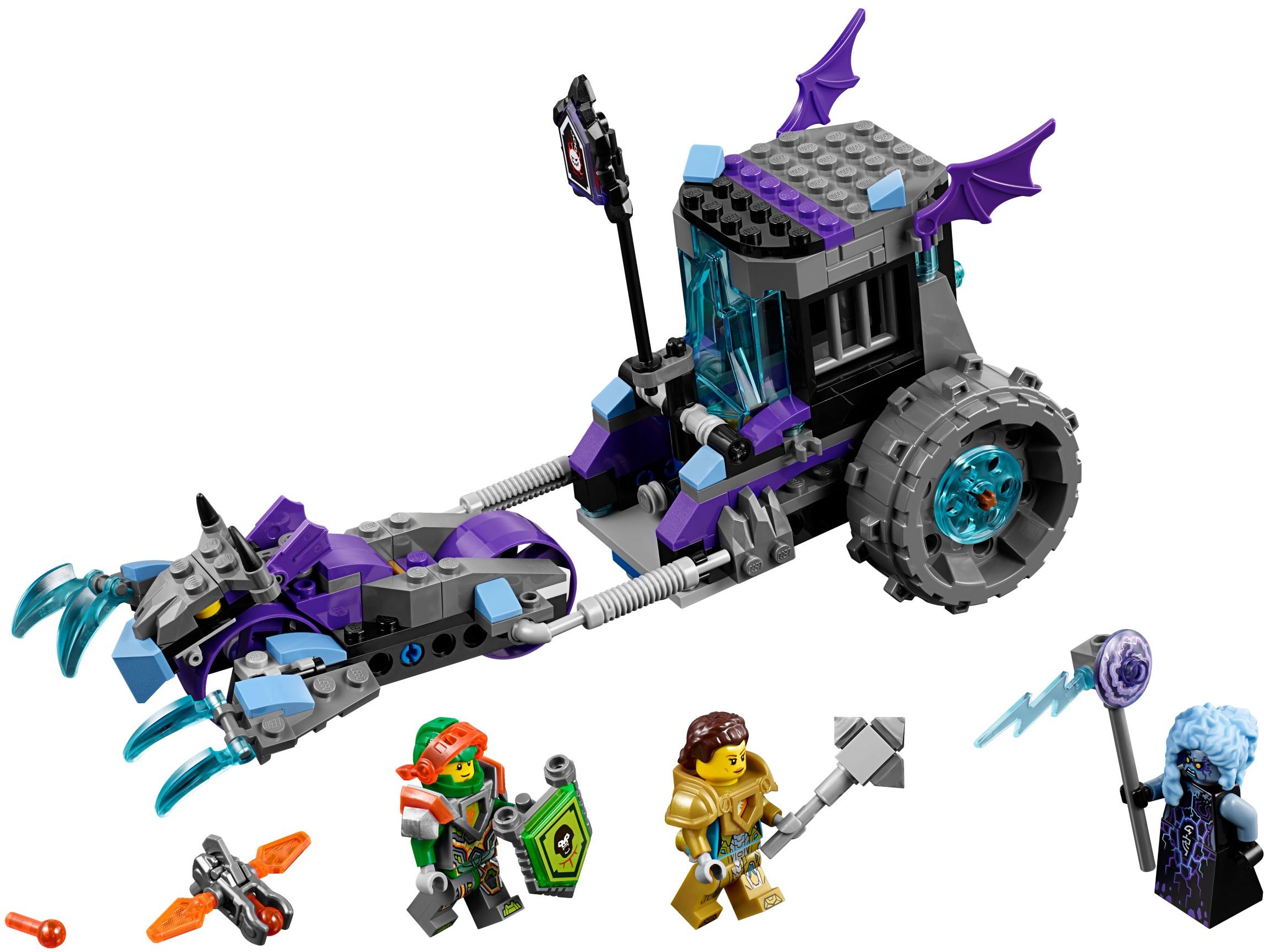 LEGO Nexo Knights 70349 Ruina a mobilní vězení