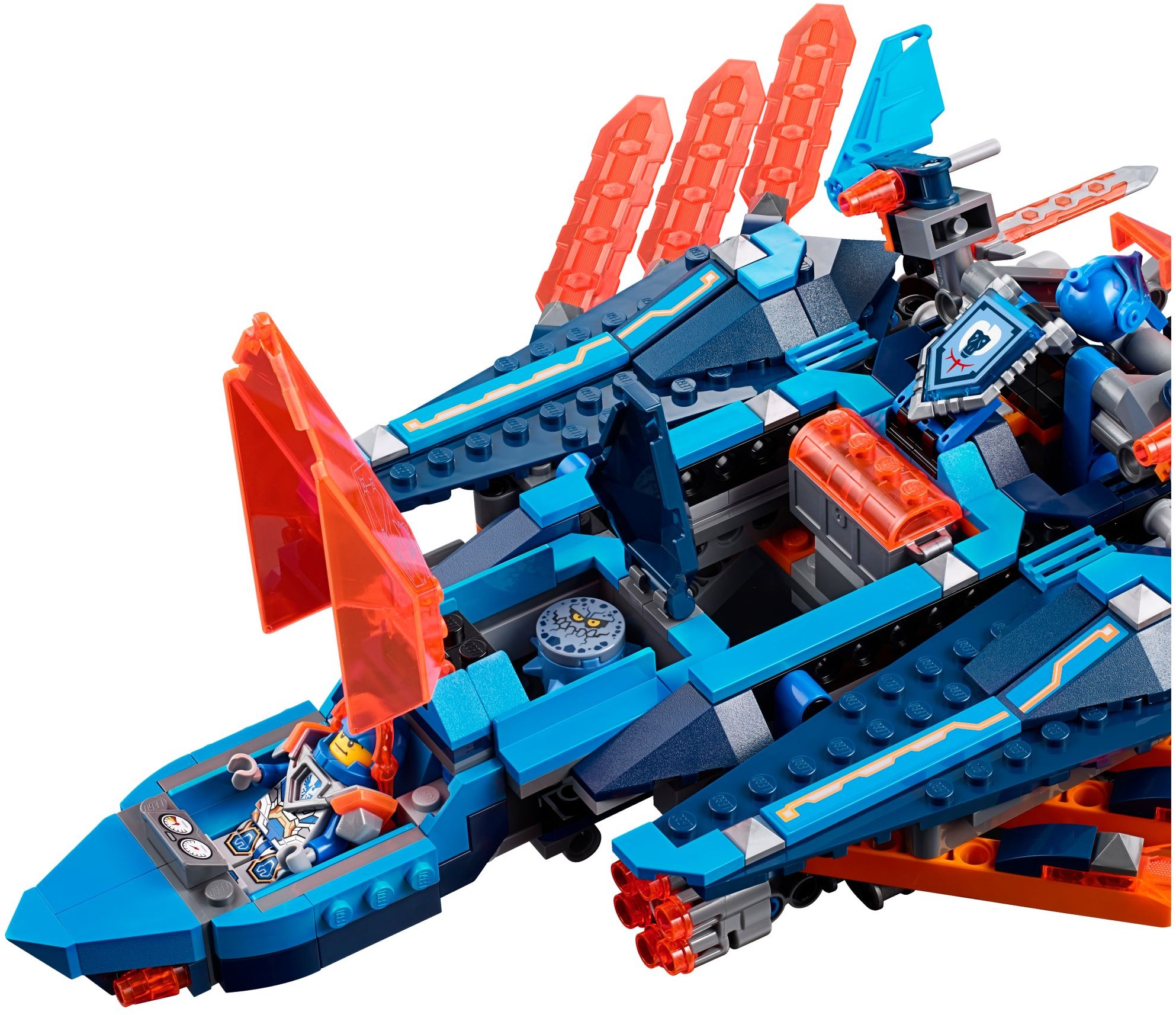 LEGO Nexo Knights 70351 Clayův letoun Falcon Fighter Blaster