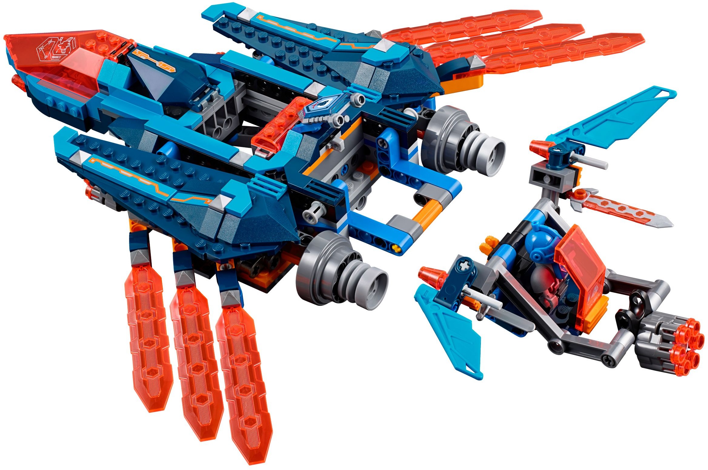 LEGO Nexo Knights 70351 Clayův letoun Falcon Fighter Blaster