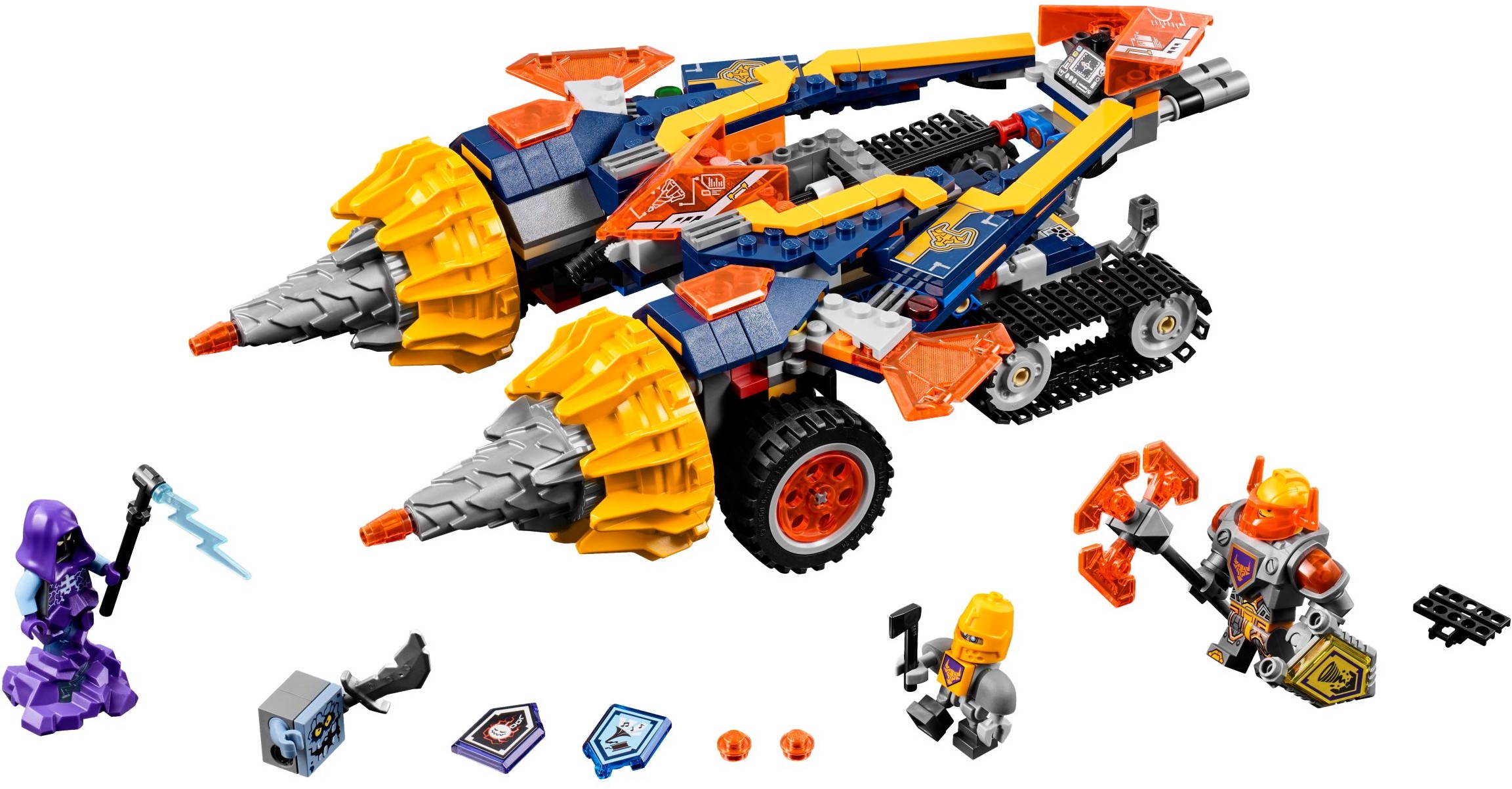 LEGO Nexo Knights 70354 Axlův vůz Drtič