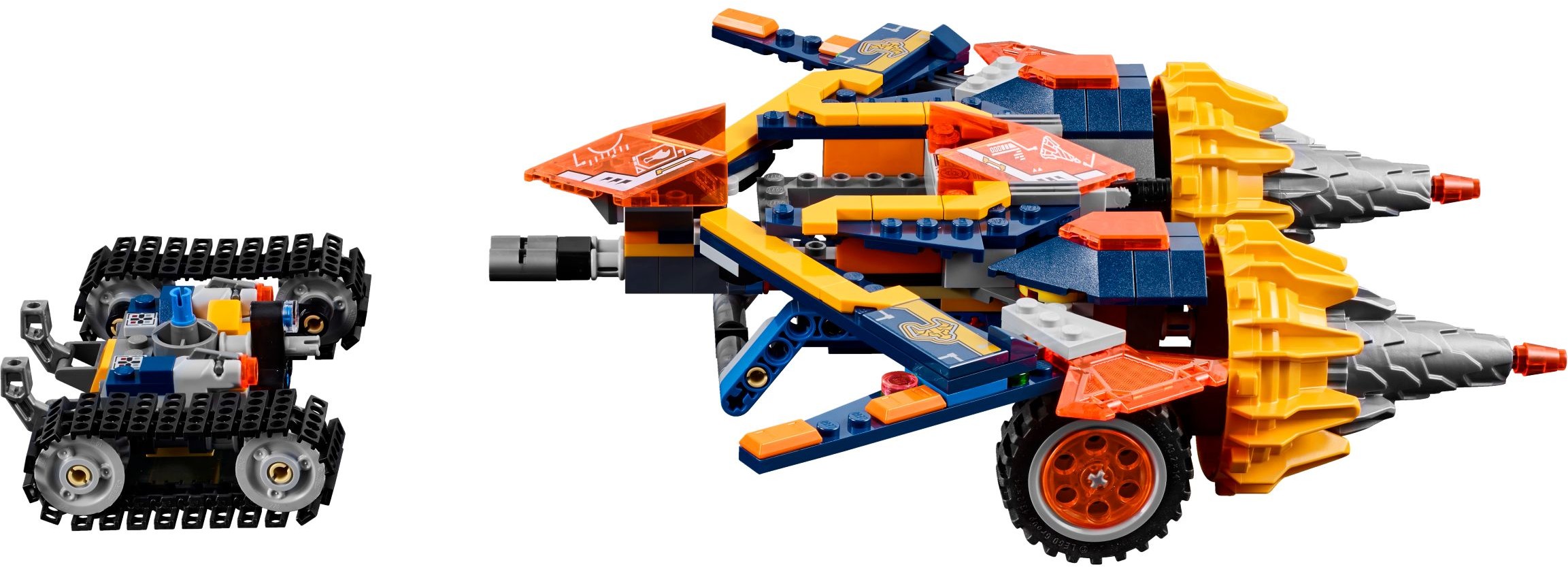 LEGO Nexo Knights 70354 Axlův vůz Drtič