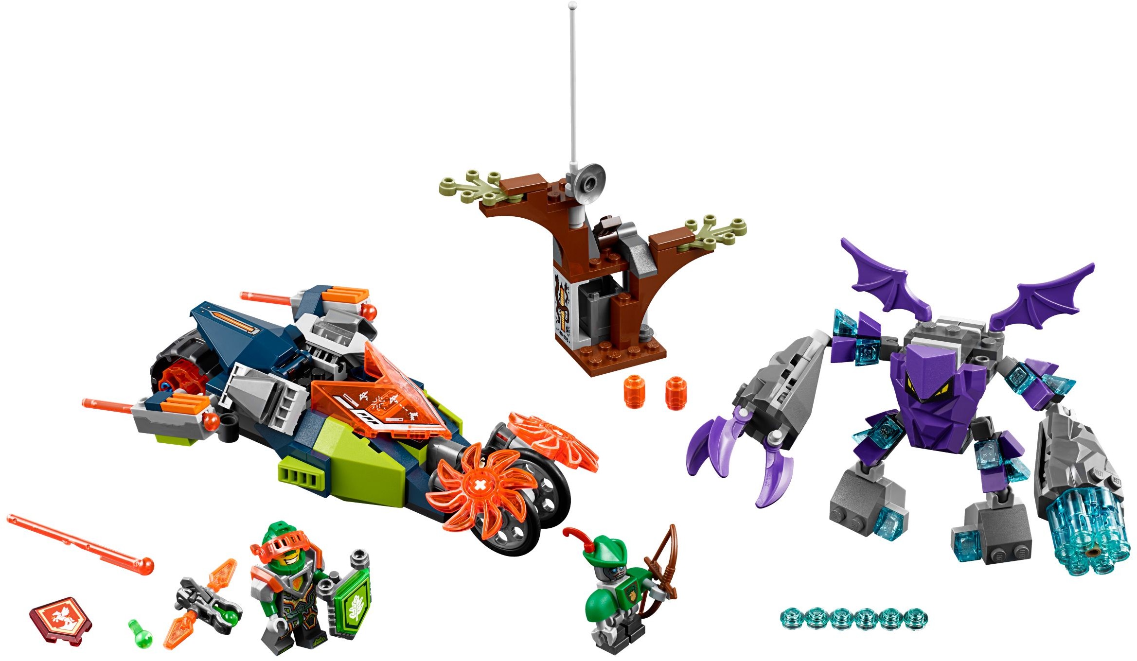 LEGO Nexo Knights 70358 Aaron s Stone Destroyer