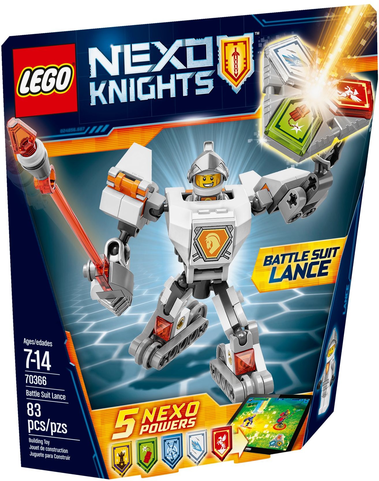 LEGO Nexo Knights 70366 Lance v bojovém obleku