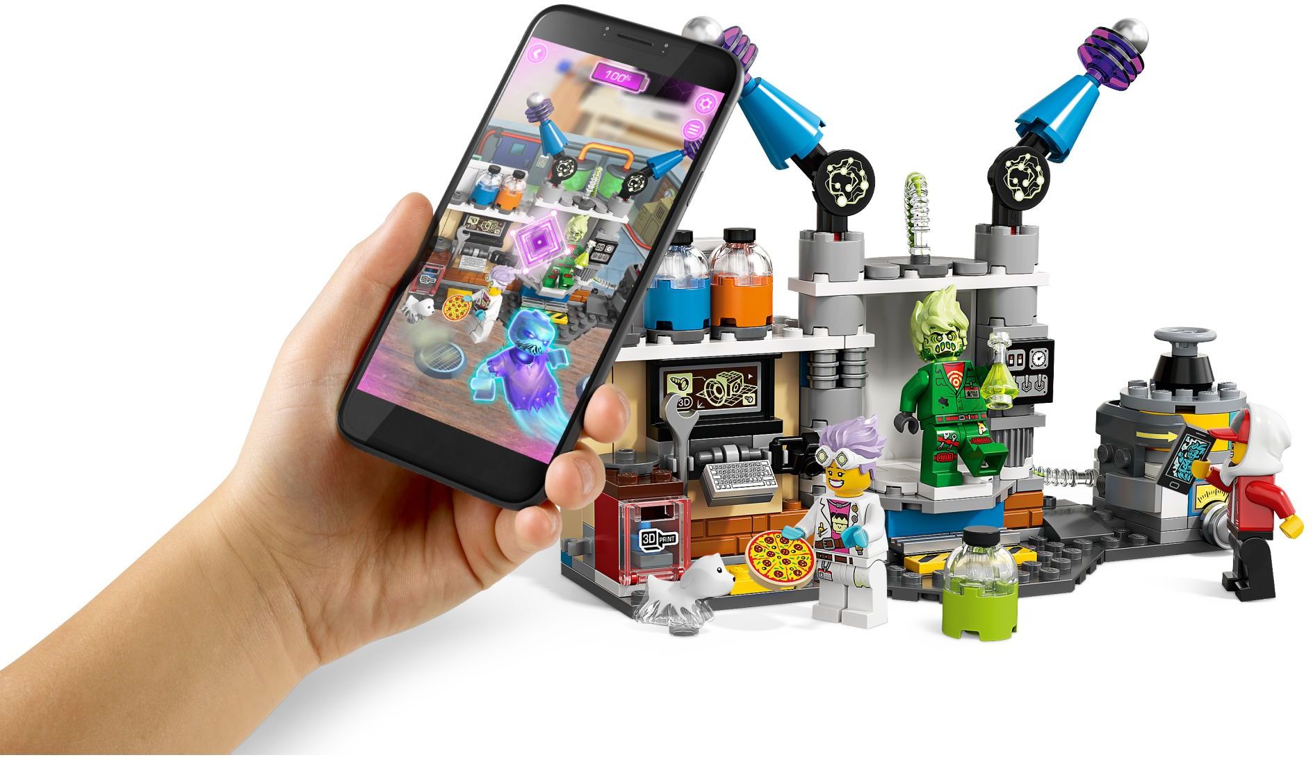 LEGO Hidden Side 70418 J. B. a její laboratoř plná duchů