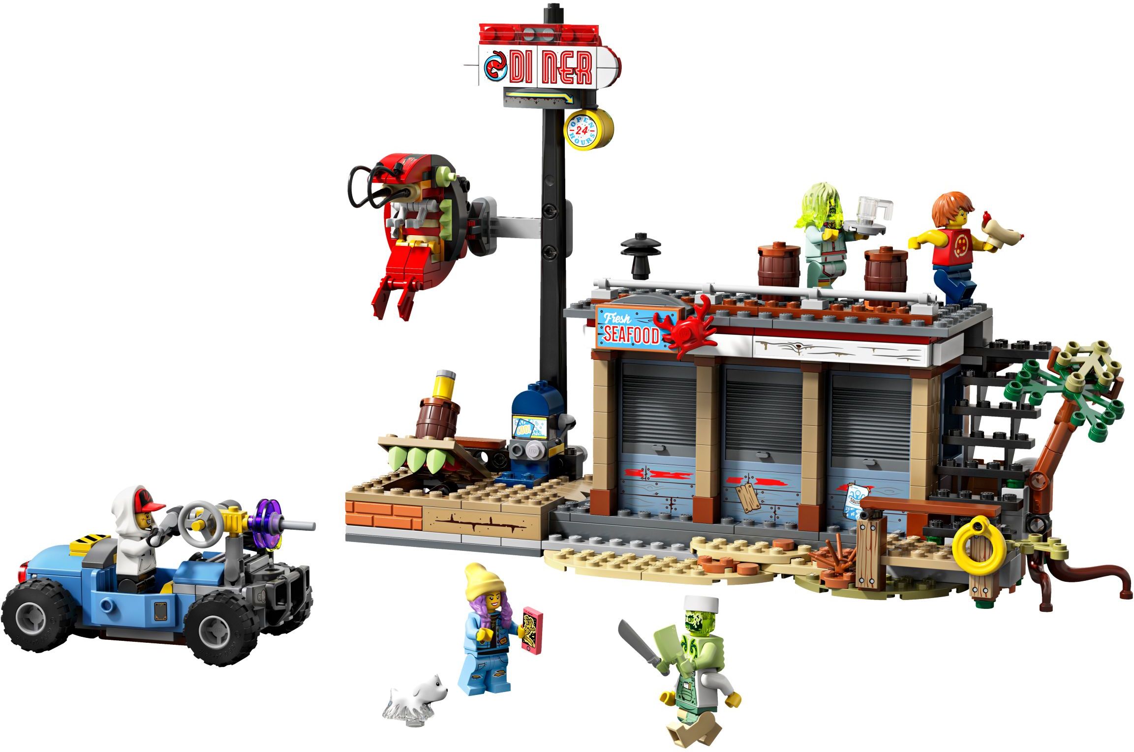 LEGO Hidden Side 70422 Útok na stánek s krevetami