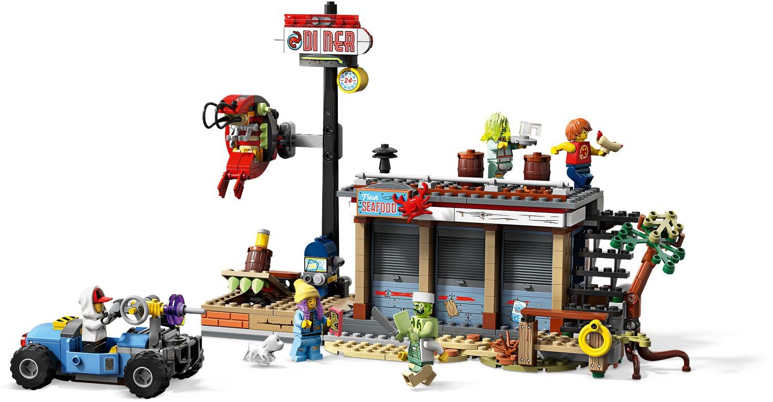 LEGO Hidden Side 70422 Útok na stánek s krevetami