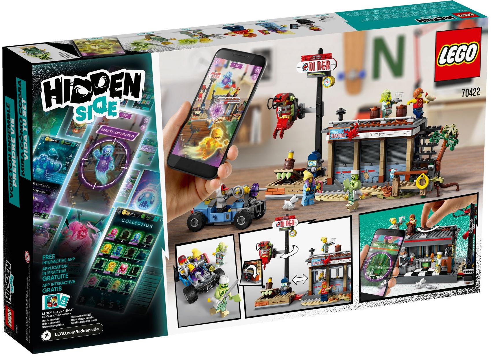 LEGO Hidden Side 70422 Útok na stánek s krevetami