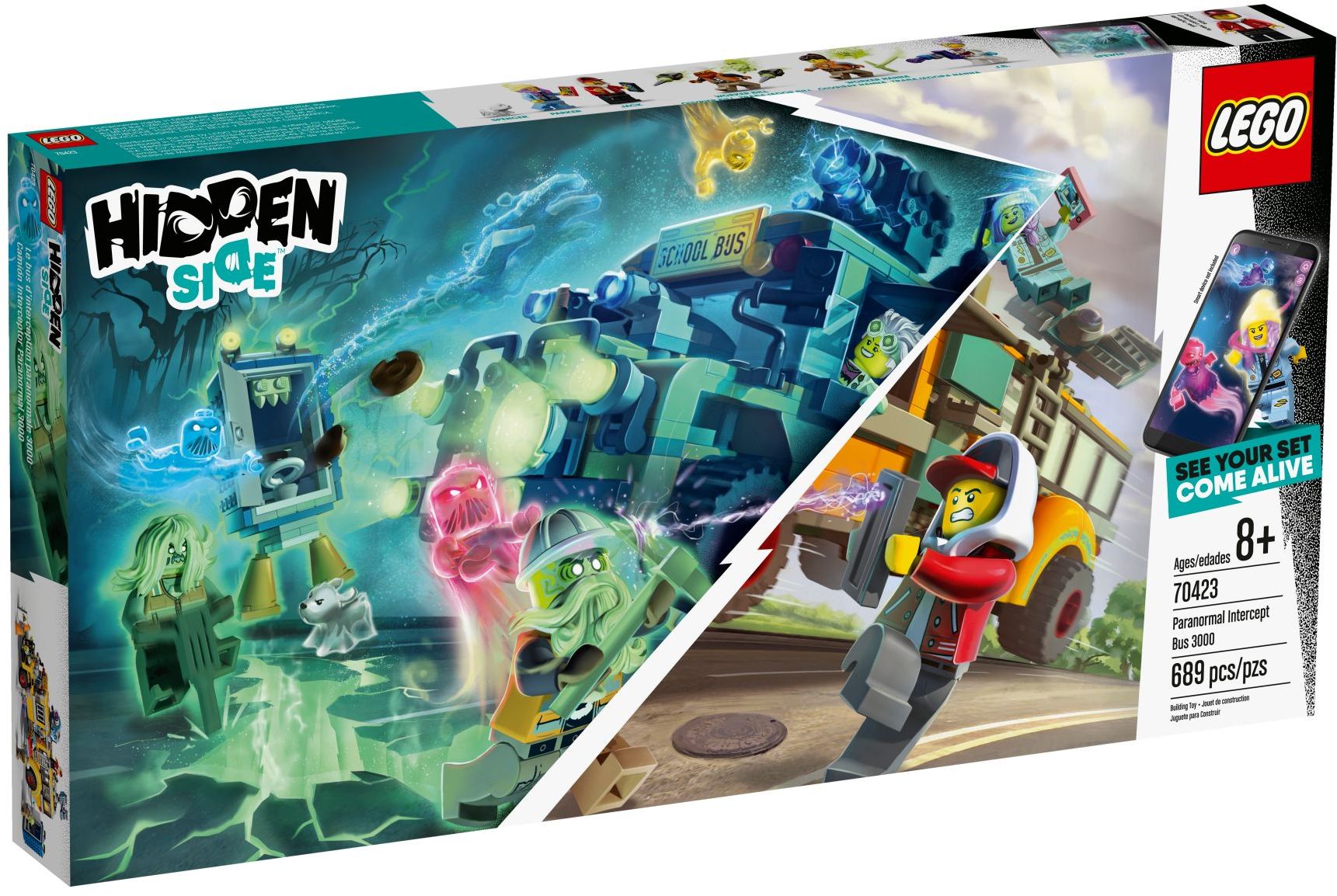 LEGO Hidden Side 70423 Paranormální autobus 3000