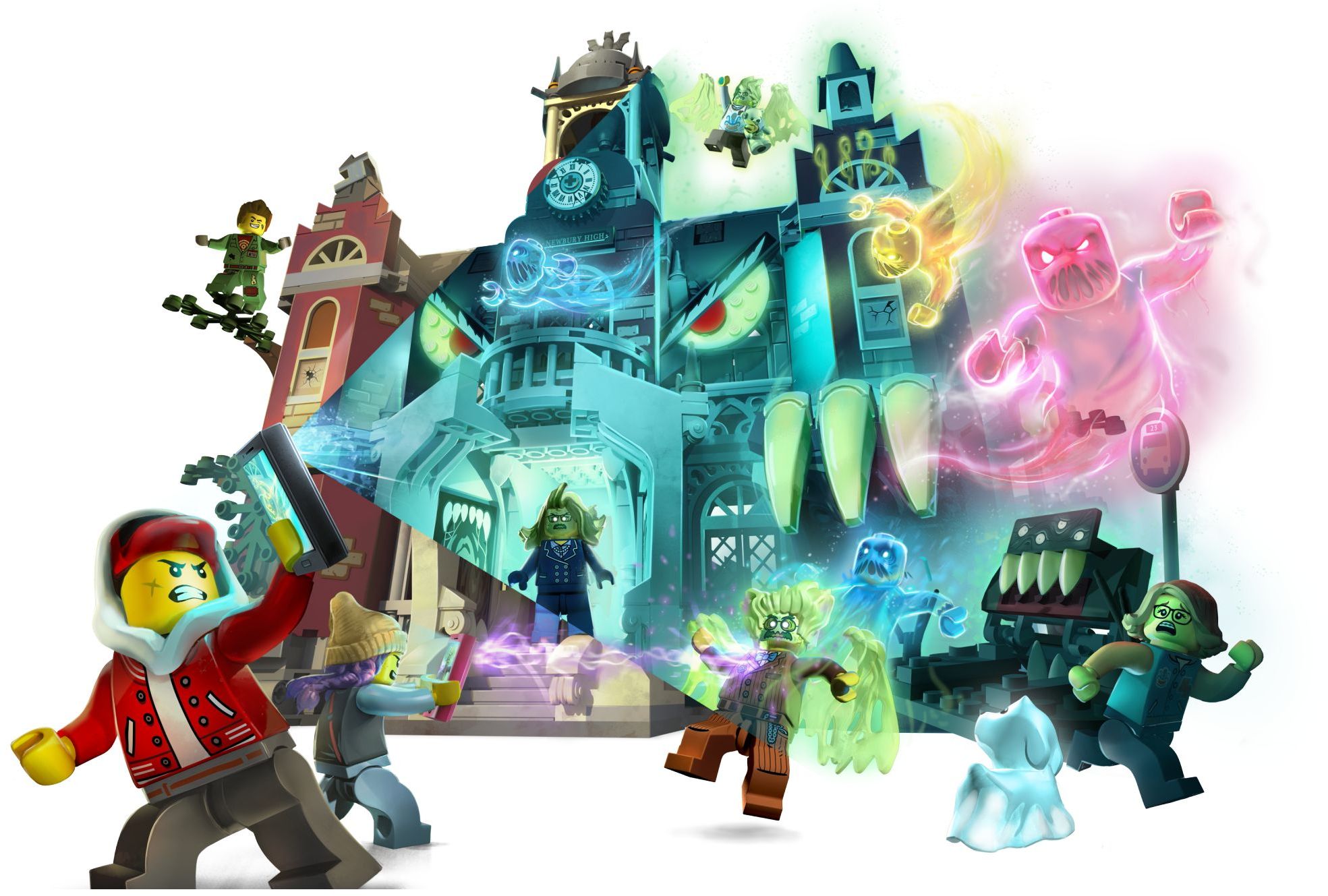 LEGO Hidden Side 70425 Stra±idelná střední ±kola v Newbury