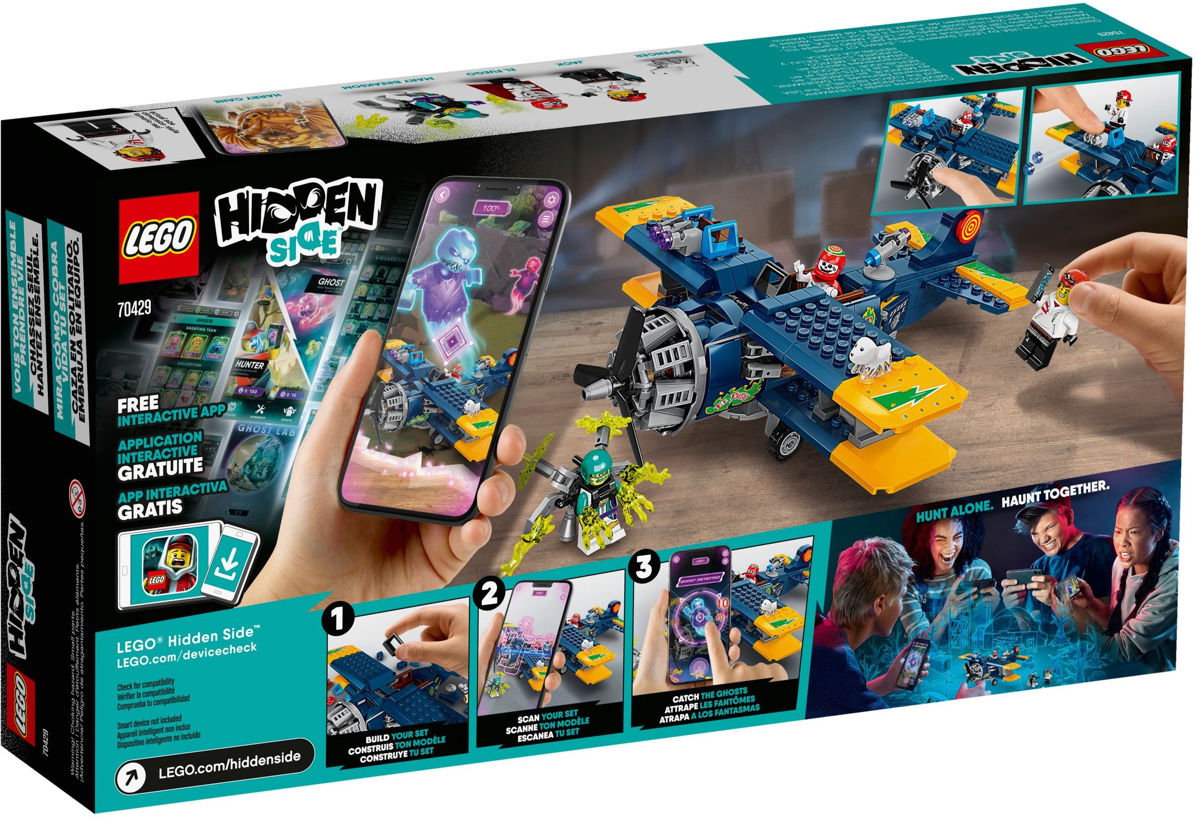 LEGO Hidden Side 70429 El Fuegovo kaskadérské letadlo