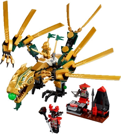 LEGO Ninjago 70503 Zlatý drak