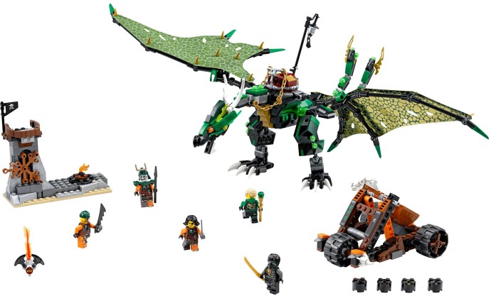 LEGO Ninjago 70593 Zelený drak NRG