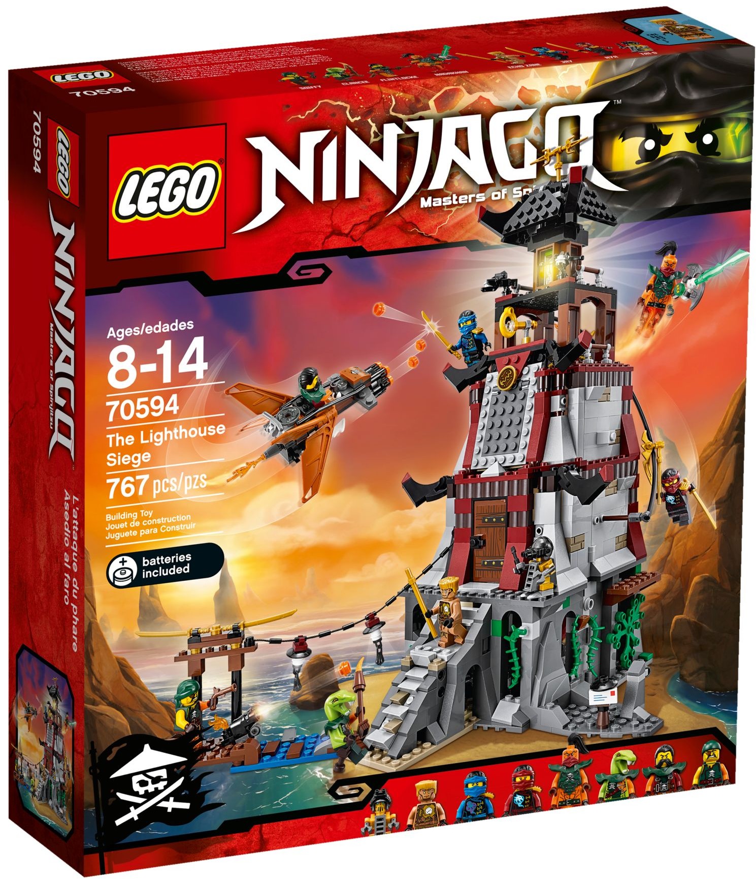 LEGO Ninjago 70594 Obléhání majáku