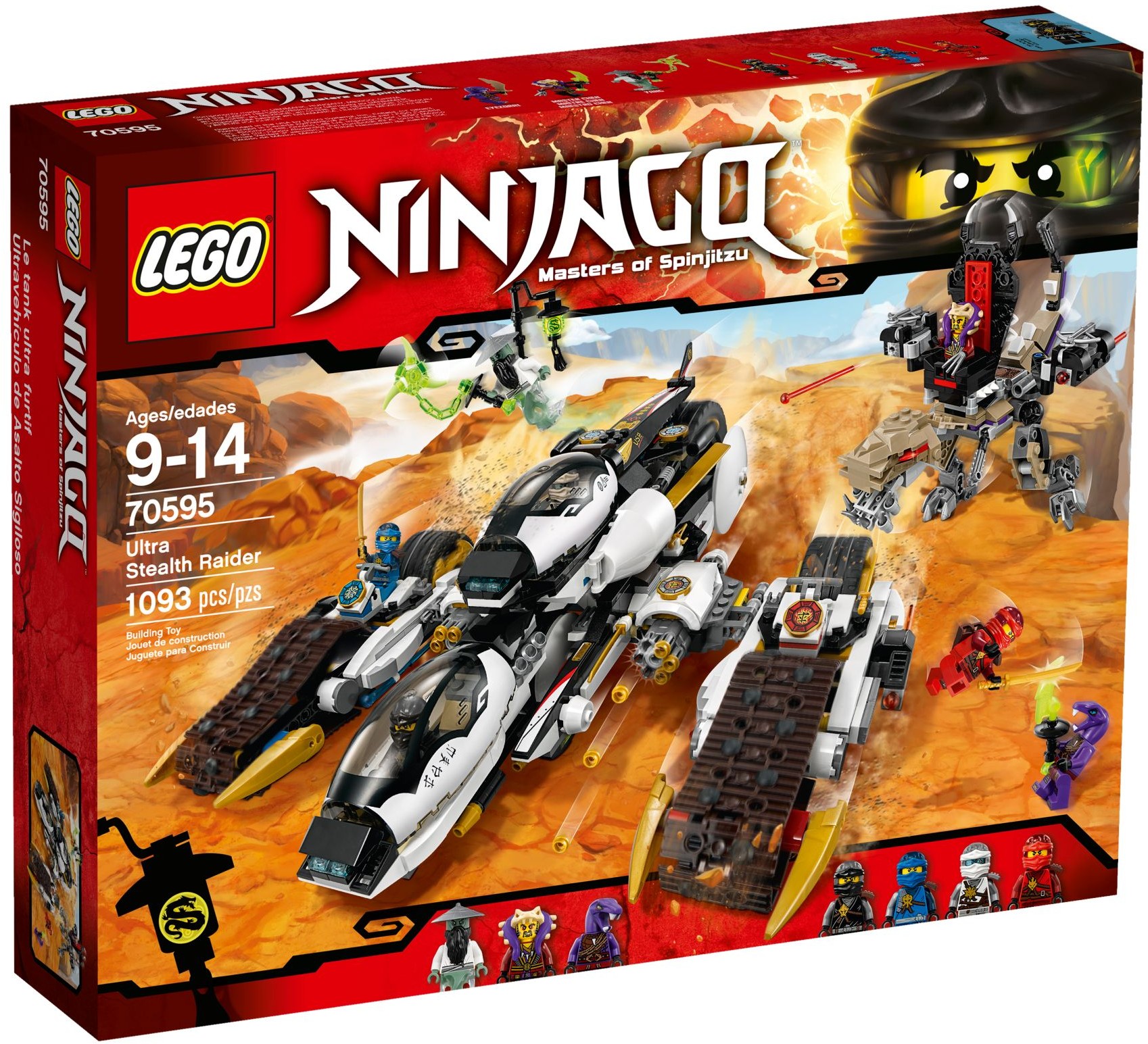 LEGO Ninjago 70595 Ultra tajné útočné vozidlo
