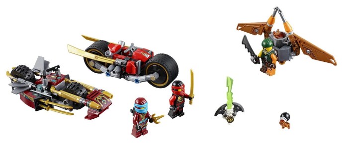LEGO Ninjago 70600 Honička nindža motorek