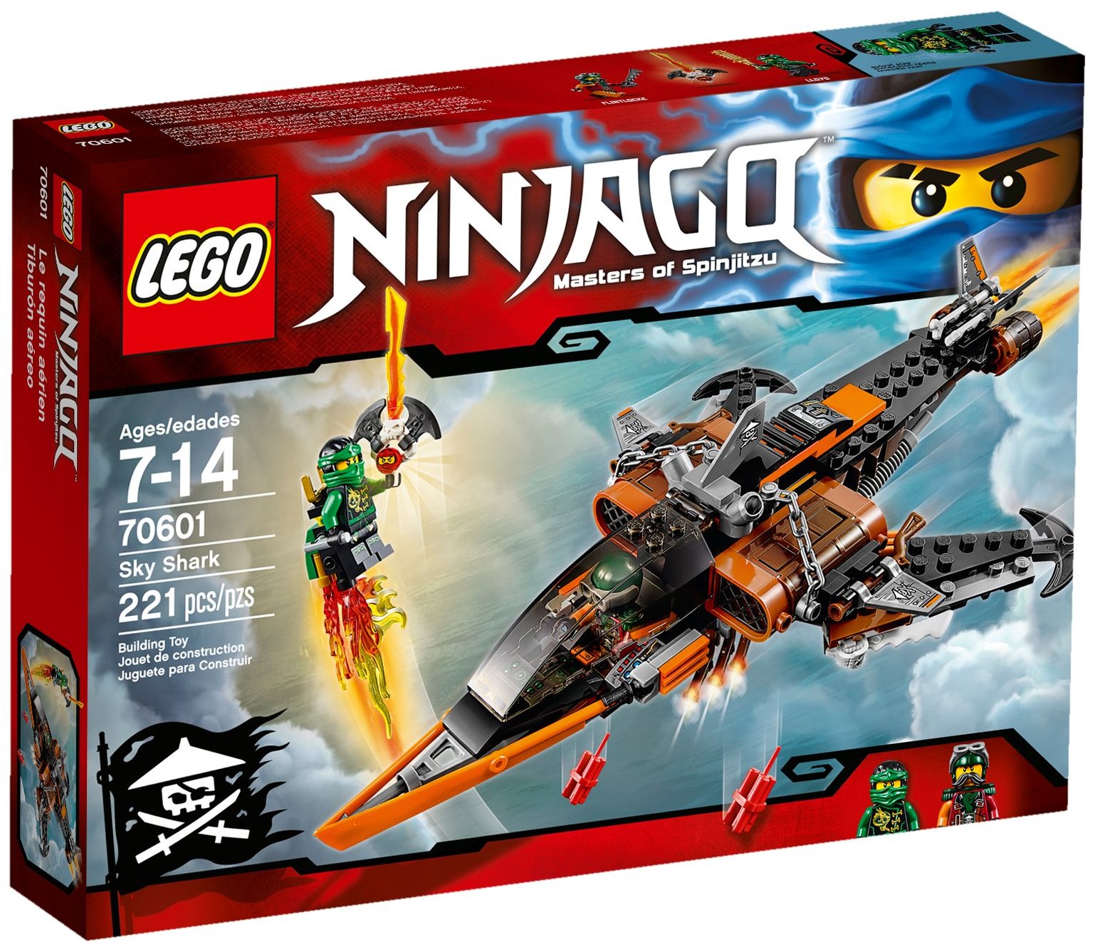 LEGO Ninjago 70601 Žraločí letoun