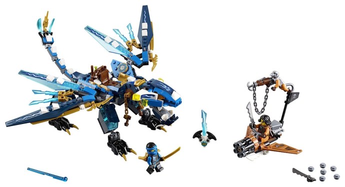 LEGO Ninjago 70602 Jayův drak blesku
