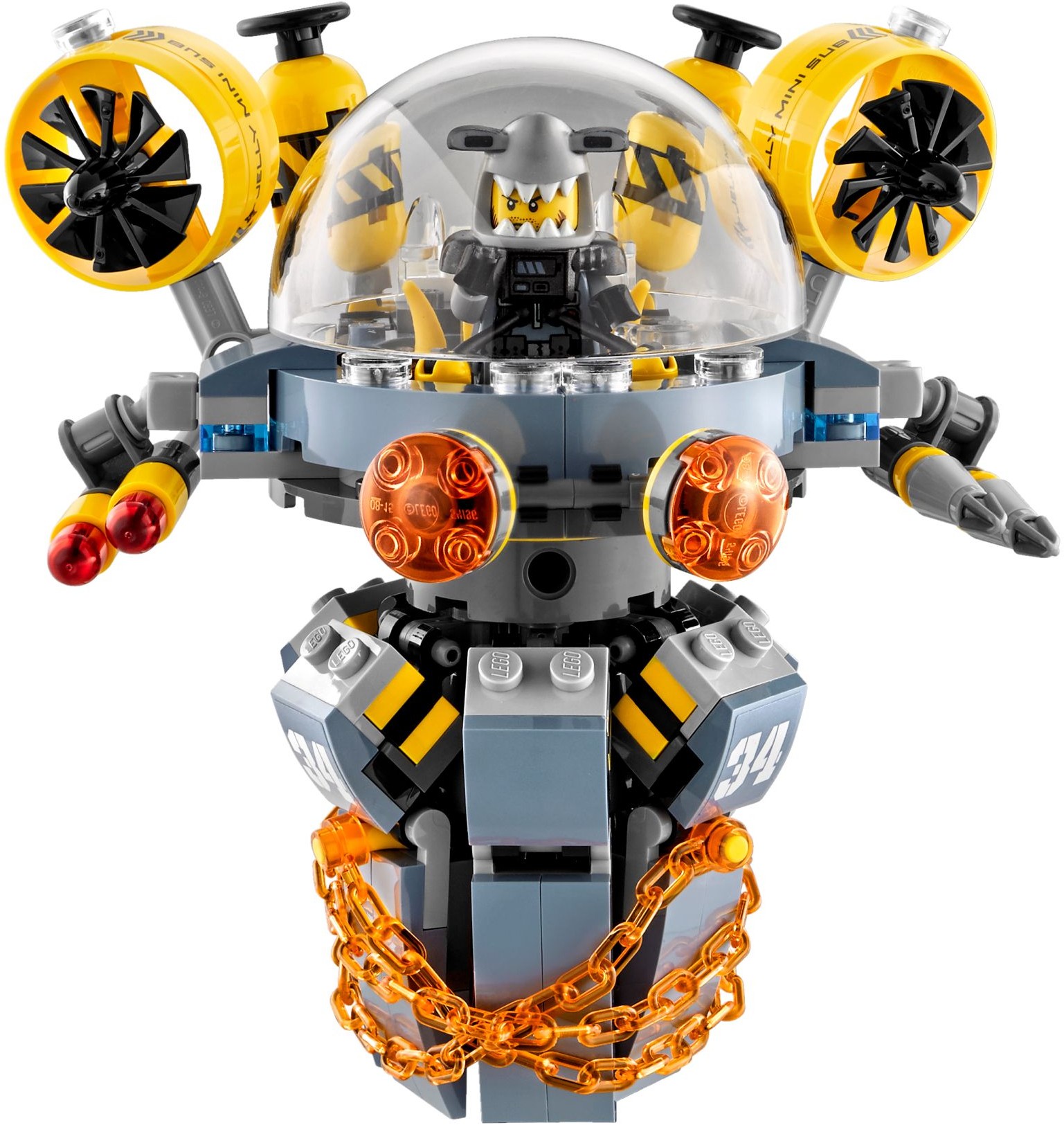LEGO Ninjago 70610 Ponorka Medúza
