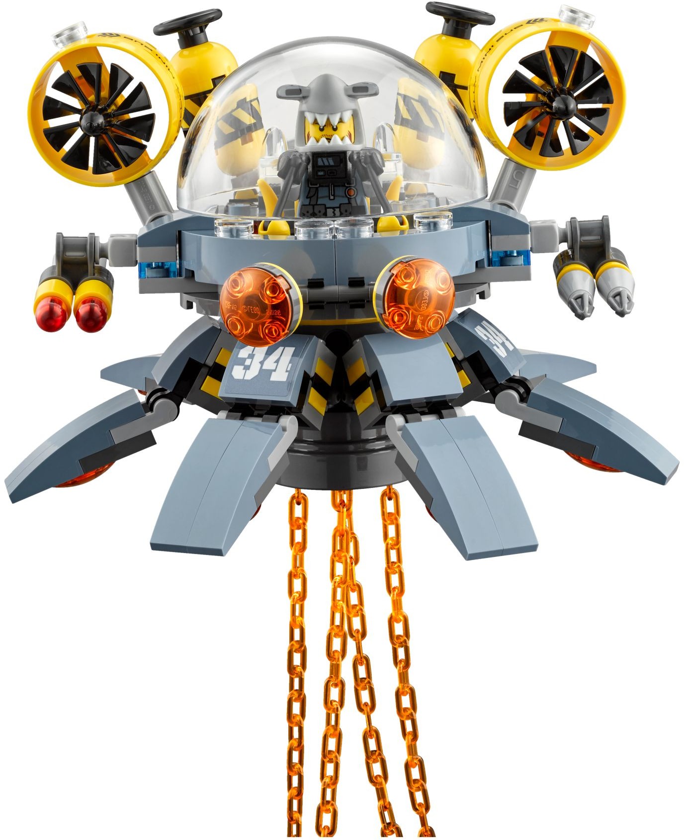 LEGO Ninjago 70610 Ponorka Medúza