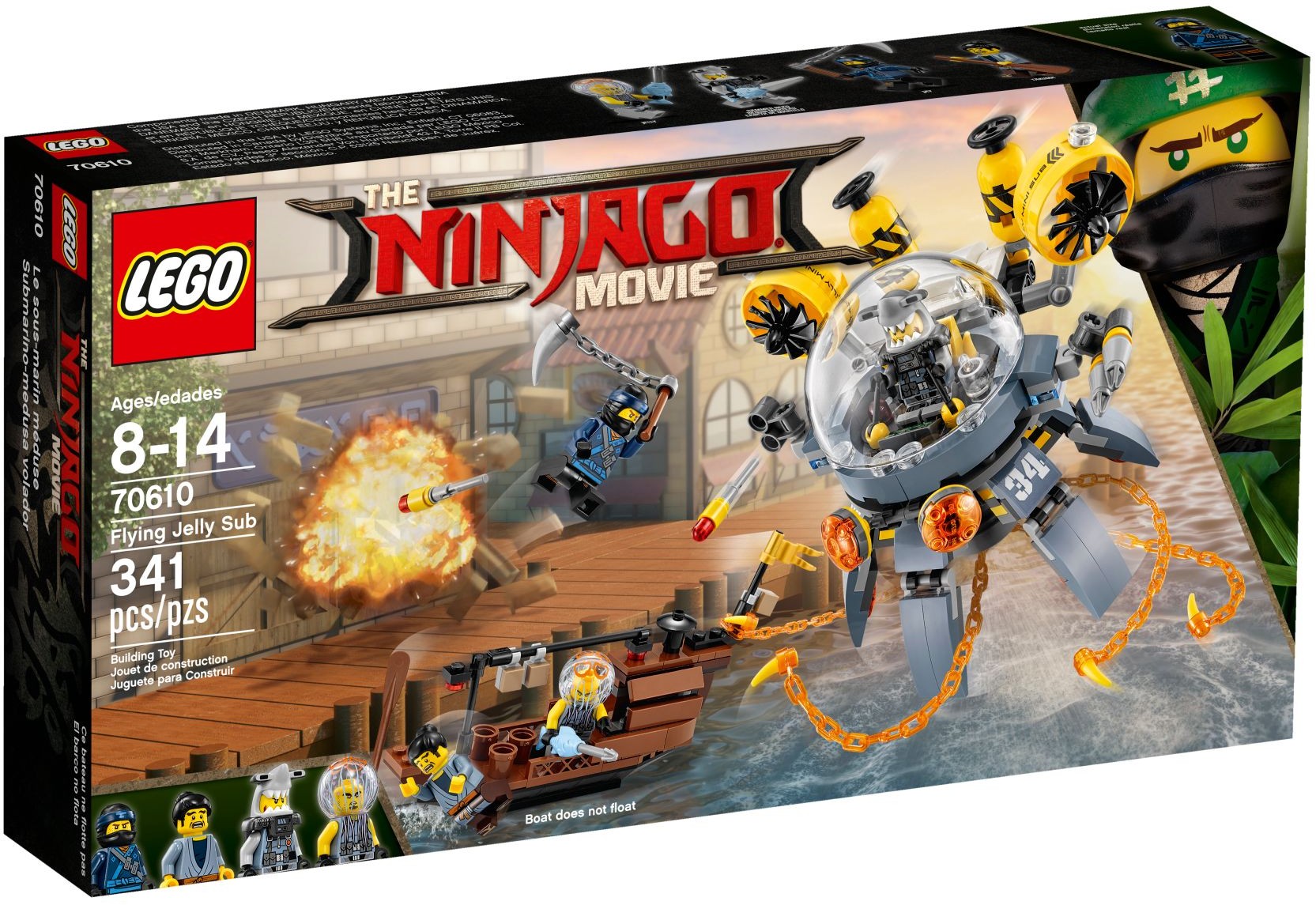 LEGO Ninjago 70610 Ponorka Medúza