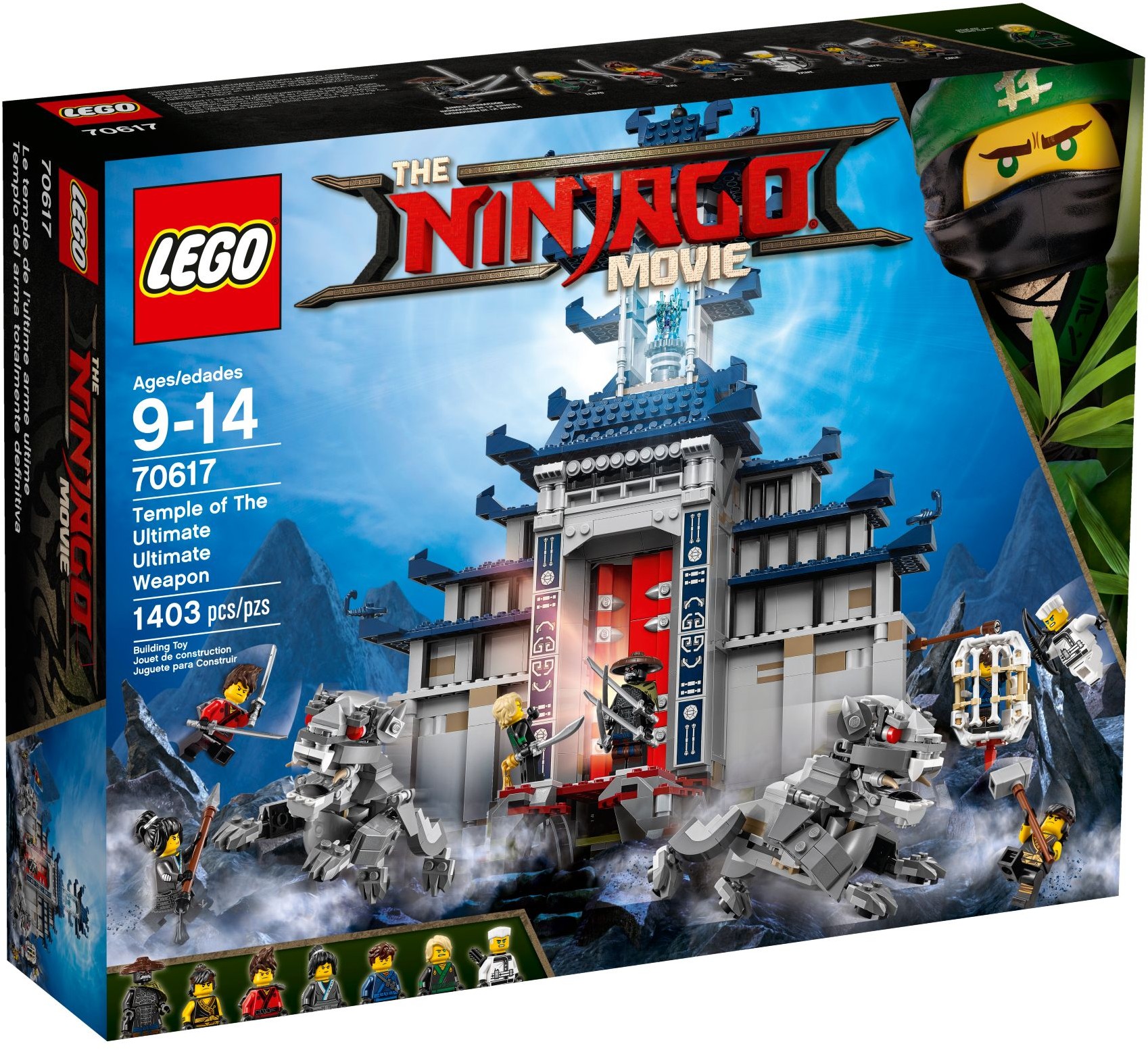 LEGO Ninjago 70617 Chrám nejmocnější zbraně