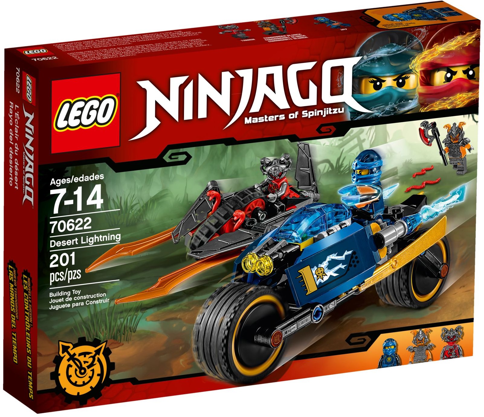 LEGO Ninjago 70622 Pouštní blesk