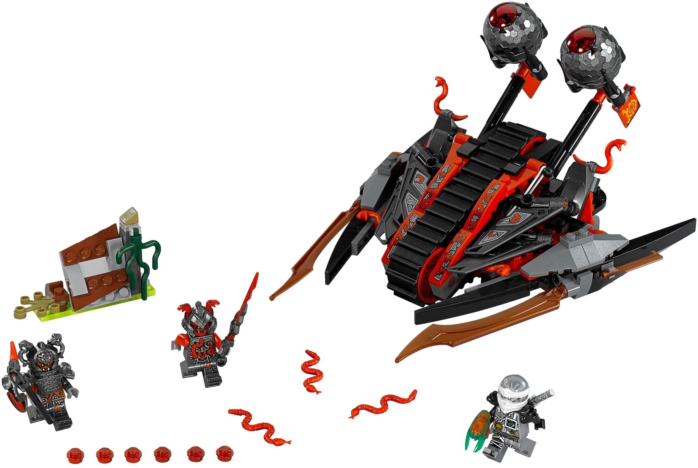 LEGO Ninjago 70624 Ničivé vozidlo rumělkových válečníků